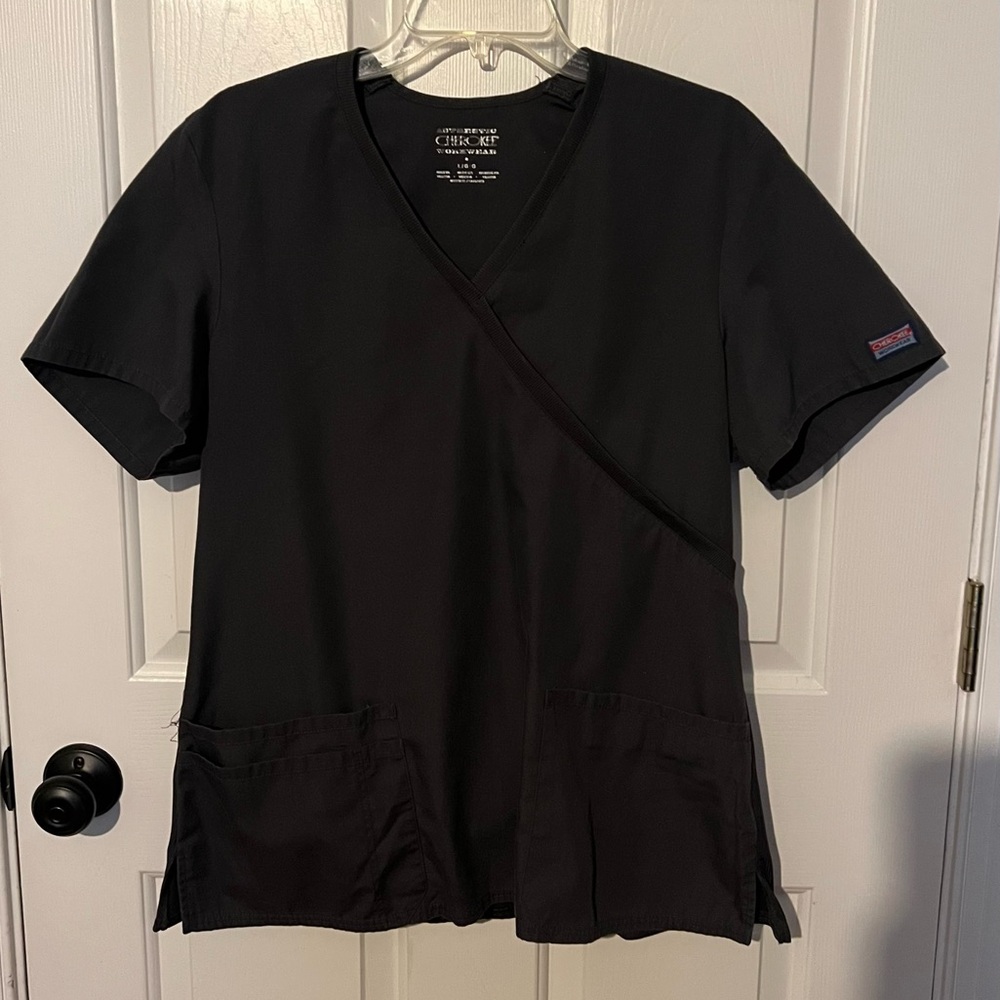 Cherokee Workwear Revolution Scrub Set.